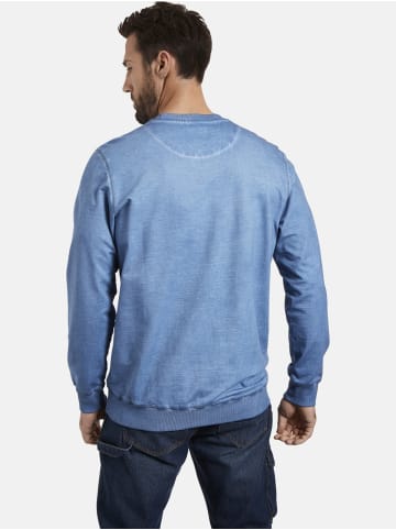 Jan Vanderstorm Sweatshirt NANDRAD in blau