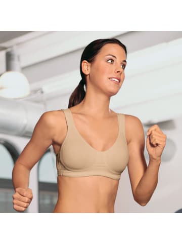 Viania Sport-BH ohne Bügel in haut