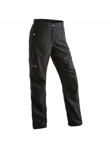 Maier Sports Regenhose Raindrop in Schwarz