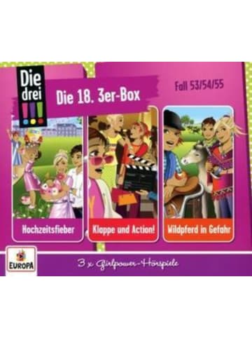 United Soft Media Die drei !!! 18./ 3er Box - Folgen 53,54,55 (3 Audio-CDs)