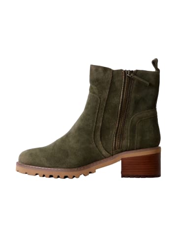 Emilie Karston Stiefeletten aus Leder Settia Grün
