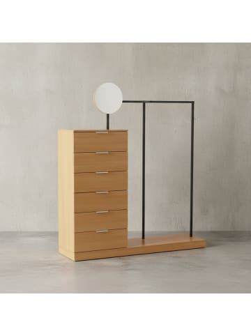 KADIMA DESIGN Garderobe Eiche-Dekor 145x165x40 cm Flurgarderobe Modern,