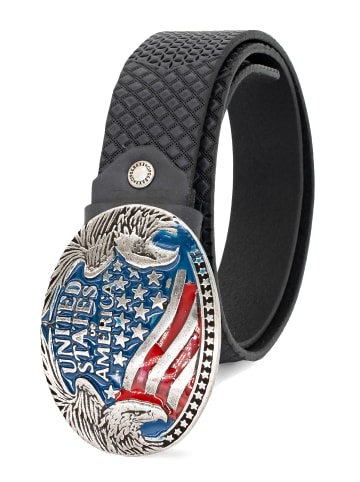 Cipo & Baxx Gürtel 105cm x 4 in Black