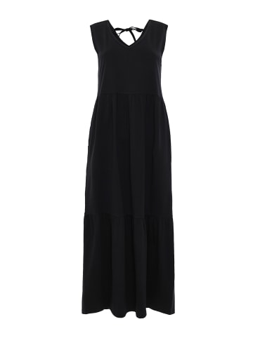 Threadbare Kleid THB Byers Tiered in Black