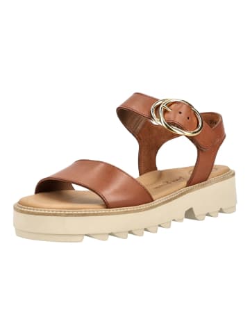 Paul Green Sandalen in Cognac