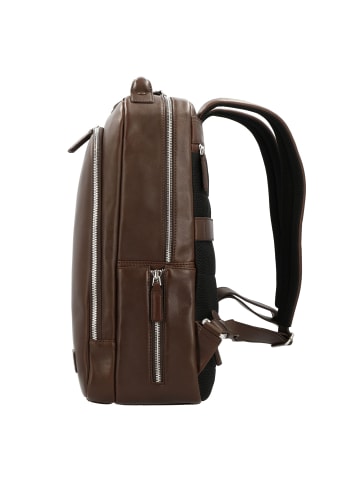 PICARD Authentic Business-Rucksack Leder 41 cm Laptopfach in cafe