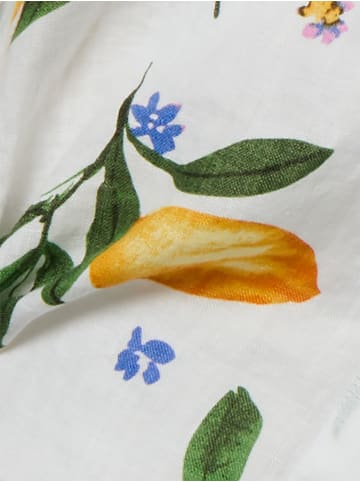 Marie Lund Leinenbluse Rihab in ecru gelb - 0043