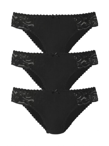 PETITE FLEUR PETITE FLEUR Jazzpants (3 Stück) in schwarz