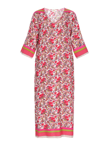 gaya Women Dress in Red Multicolor