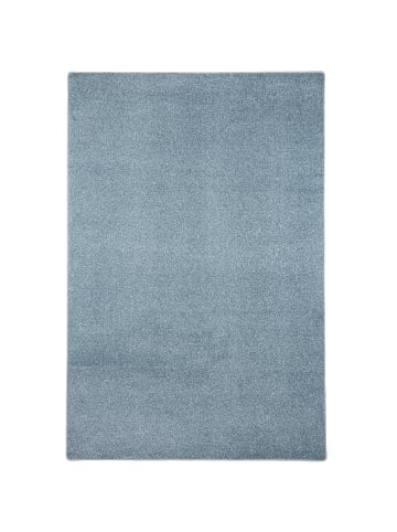 Snapstyle Hochflor Velours Teppich Luna Mix in Blau