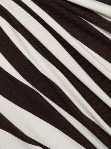 More & More Langarmshirt in ecru schoko - 0001