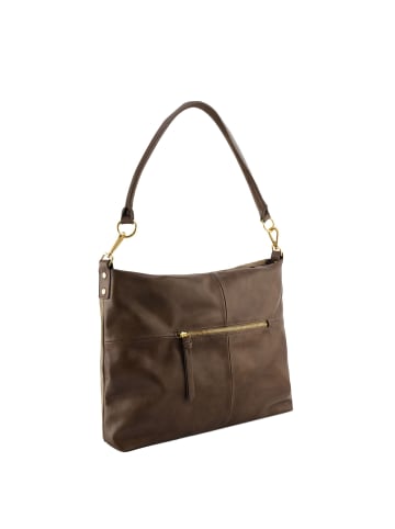 FREDs BRUDER Beyond Schultertasche Leder 33.5 cm in taupe
