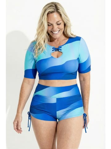 Ulla Popken Bikini in royalblau