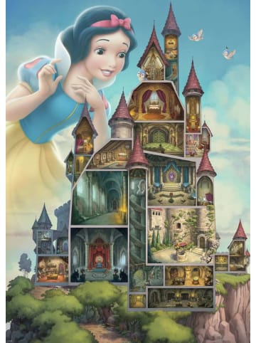 Ravensburger Puzzle 1.000 Teile Disney Castles: Snow White 14-99 Jahre in bunt