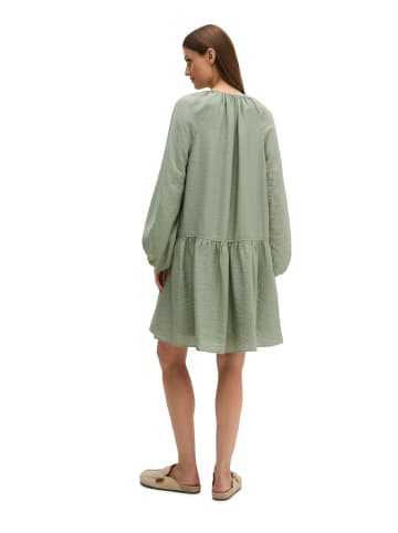 Marc O'Polo Crinkle-Kleid A-Shape in Fresh Sage
