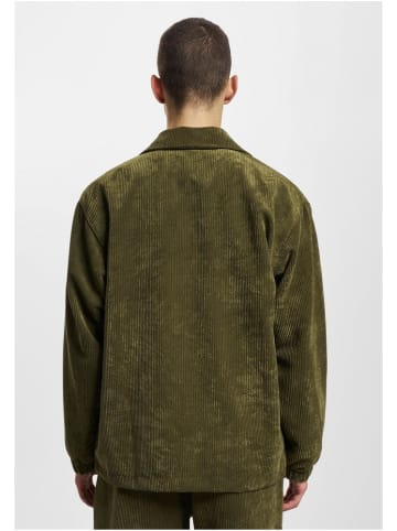 DEF Hemd "Cord Shirt" in Grün