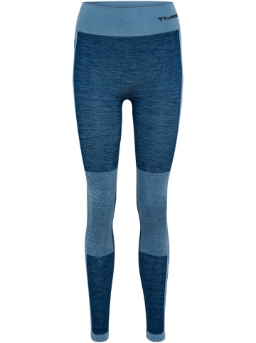 Hummel Leggings Hmlclea Damen in NAVY PEONY/FADED DENIM