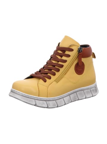 Gemini Schnürstiefeletten in Gelb