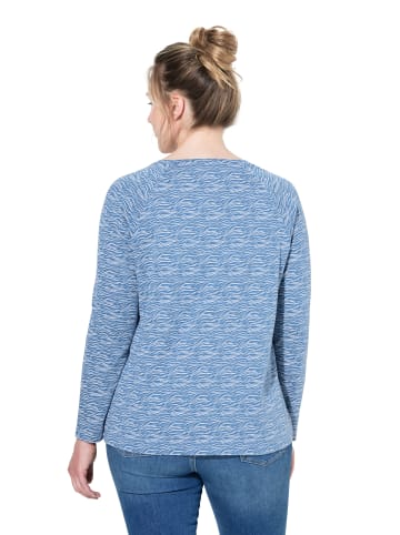 LAURASØN Longsleeve in denimblau
