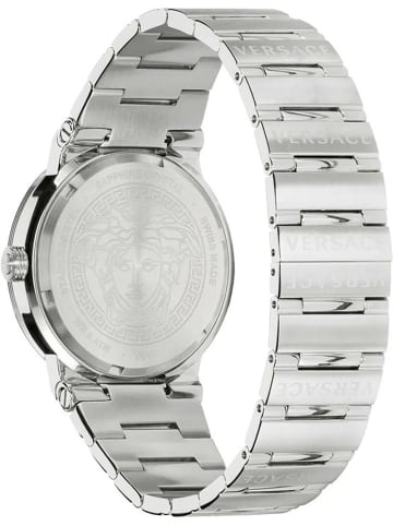 Versace Analoguhr für Damen in silber