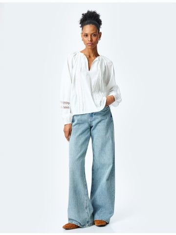 KOTON BLUSE LS in Weiß