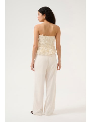 Karen By Simonsen Ärmellose Bluse KBUlissa Slim fit in Egret