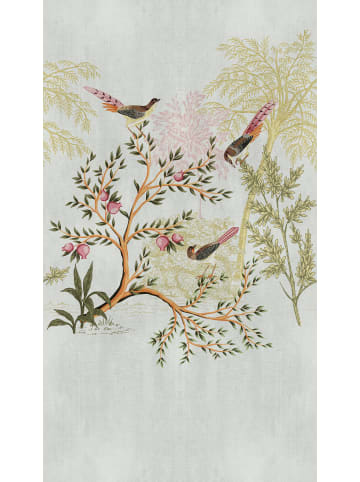 A.S. Création Tapete Songbird Garden in Grau-Rosé