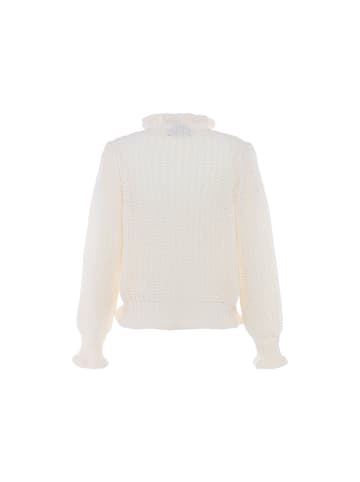 faina Damen Strickpullover in WOLLWEISS