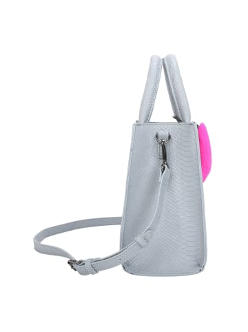 Buffalo Big Boxy Shopper Tasche 26 cm in scaled snake blue