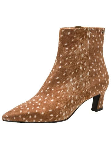 Stiefelette in BROWN STRUCT.