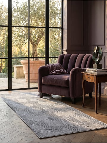 KADIMA DESIGN Läufer Geometrisch rutschhemmend pflegeleicht Wohnzimmer Flur in Grau