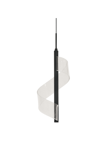 Beliani Pendelleuchten SARELA in Schwarz - (W) 13 x (H) 190 x (L) 13 cm