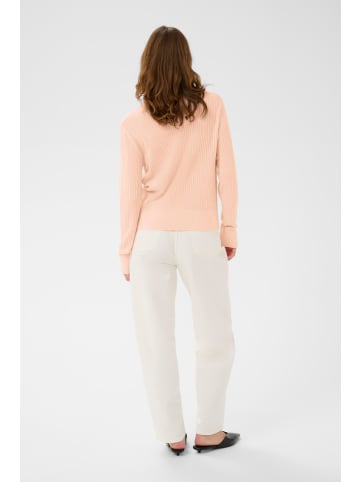 Soaked in Luxury Strickjacke SLSpina Gerade Passform in Pearl Blush