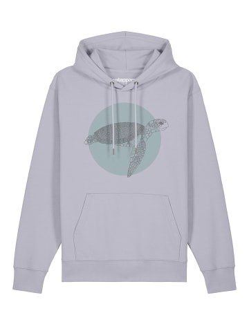 wat? Apparel Sweatshirt Meeresschildkröte in Lavender