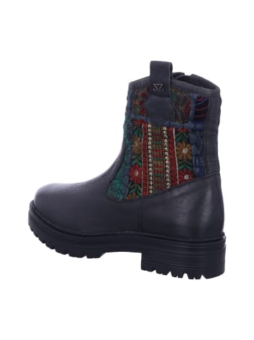 Lazamani Stiefeletten/Boot in schwarz