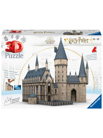 Ravensburger Verlag GmbH 3D Puzzle Harry Potter Hogwarts Schloss - Die Große Halle - 540 Teile