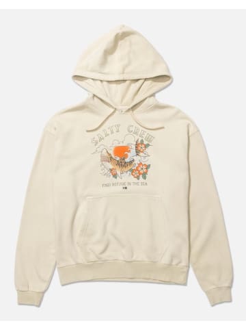 Salty Crew Pullover Hopper Hoody in Offwhite