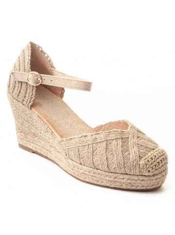 Montevita Sandaletten Keilabsatz Spartsum2 in Beige