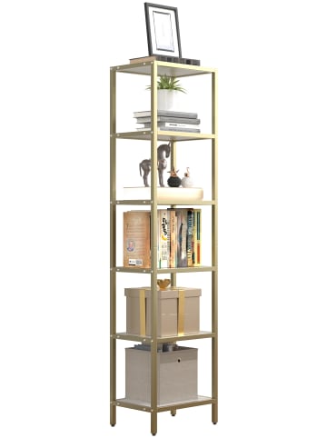 VCM  Metall Stand Vitrine Regal Vinali M in Gold