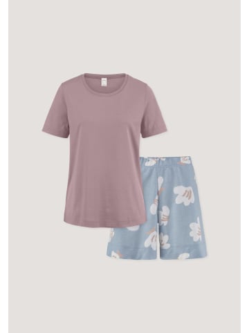 Hessnatur Pyjama Relaxed in helles jeansblau