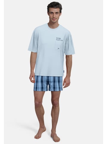 Tom Tailor T-Shirt Kilkenny in blau-hell-uni