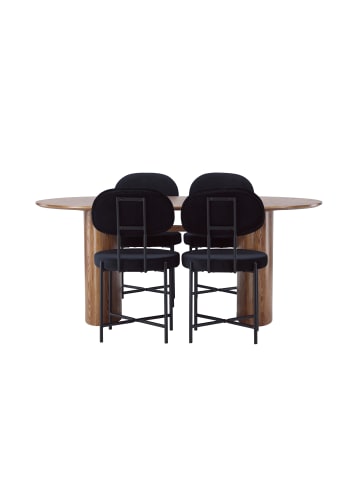 ebuy24 Schwarz 90 x 180 cm