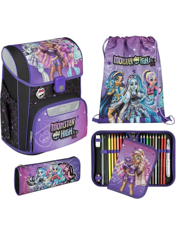 SCOOLI EasyStart Schulranzen Set 5-tlg. Monster High in lila