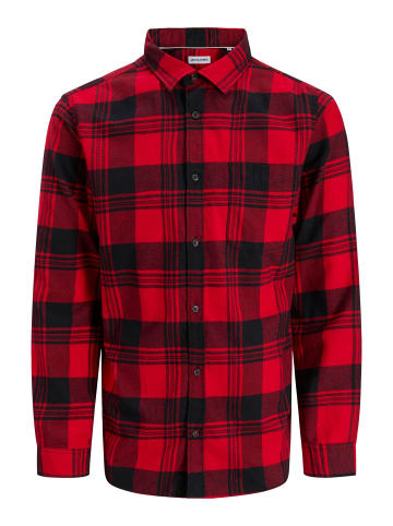 Jack & Jones Karohemd in True Red