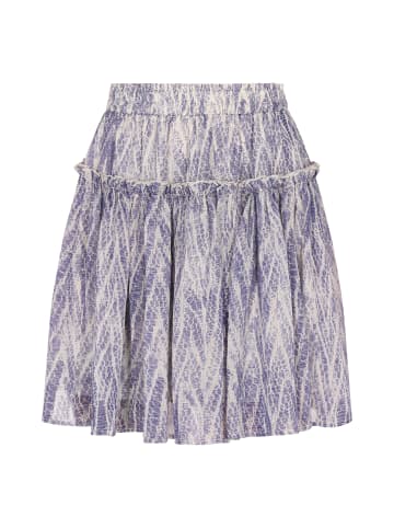faina Damen Rock in Blau Mehrfarbig