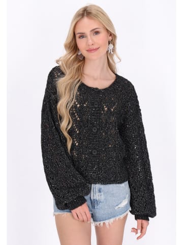 IZIA Women Cardigan in black