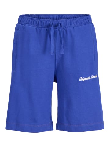 JACK & JONES Junior Loose Fit Sweatshorts Jpstkarl Laufshorts in bluing