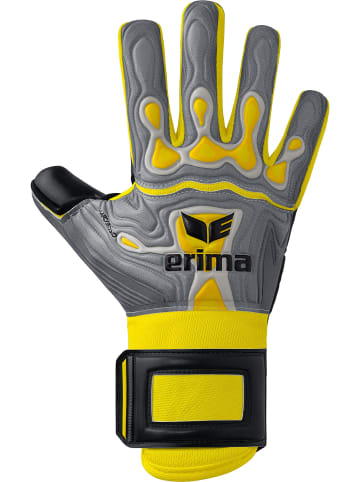 erima Kinder Torwarthandschuhe in grau/gelb