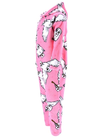 Harry Potter Overall Fleece Schlafanzug Harry Potter in Pink