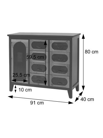MCW Apothekerkommode O63, Korpus natur